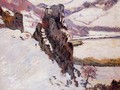 Landscape, The Creuse in the Snow - Armand Guillaumin