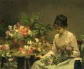The Flower Seller 2 - Victor-Gabriel Gilbert