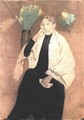 Portrait of Master St. Pierre (study) - Mary Cassatt