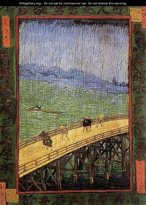 Bridge in the Rain - Vincent Van Gogh
