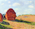 The straw rents - Alfred Sisley