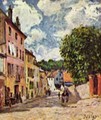 Road in Moret-Sur-Loing - Alfred Sisley