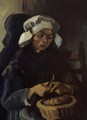 Peasant Woman Peeling Potatoes, Neunen - Vincent Van Gogh