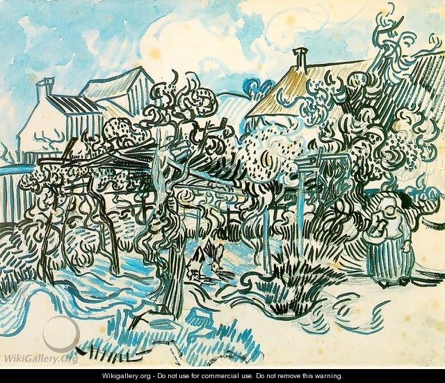 old-vineyard - Vincent Van Gogh