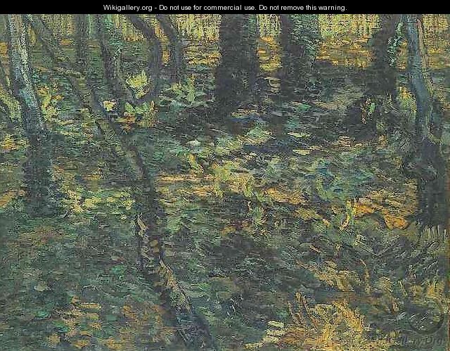 Lierre en sous-bois 1889 - Vincent Van Gogh