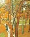 Les feuilles tombantes 1889 - Vincent Van Gogh