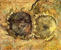 Deux tournesols coupés 1887 - Vincent Van Gogh