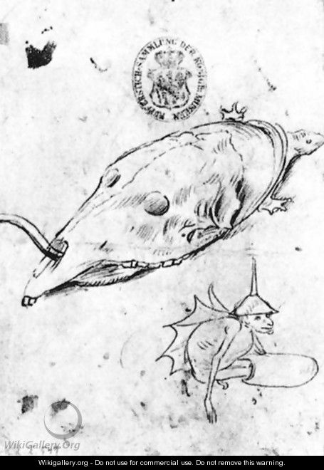 Two Monsters 2 - Hieronymous Bosch