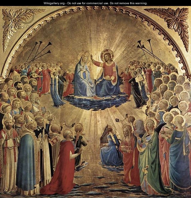 The Coronation of the Virgin - Giotto Di Bondone