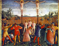 Saint Cosmas and Saint Damian Crucifixed and Stoned - Giotto Di Bondone