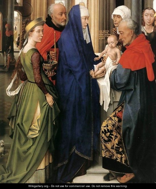 Adoration of the Magi (detail 2) - Rogier van der Weyden