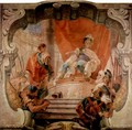 Frescoes in the Palazzo Dugnani, scene, Scipio and the slave - Giovanni Battista Tiepolo