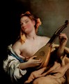 Young singer with a mandolin - Giovanni Battista Tiepolo
