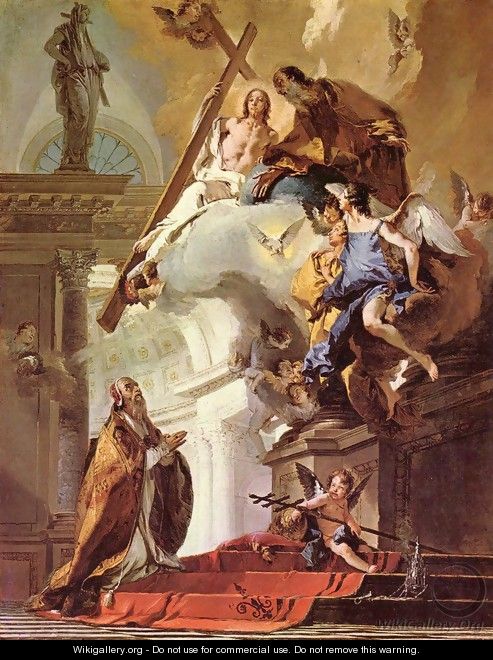Vision of St. Clemens - Giovanni Battista Tiepolo