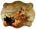 Triumph of Fortitudo and the Sapienzia - Giovanni Battista Tiepolo