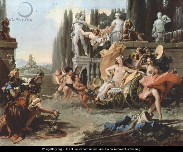 Triumph of Flora - Giovanni Battista Tiepolo