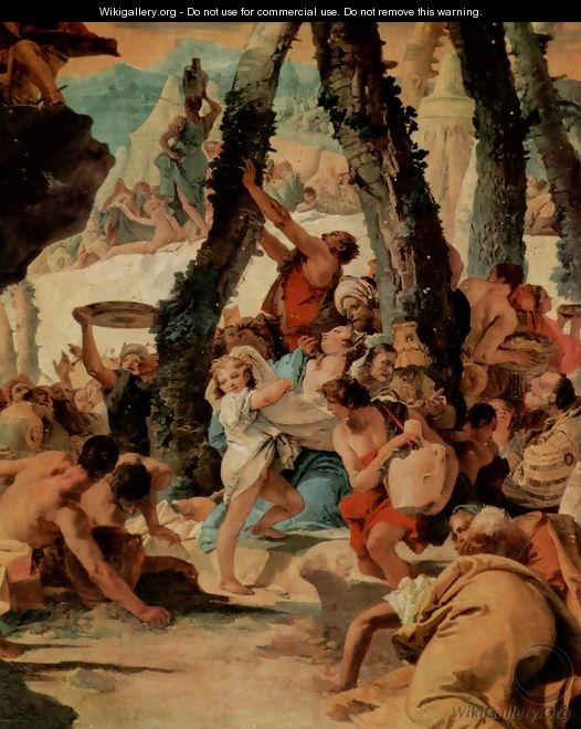 The harvest of divine Segens - Giovanni Battista Tiepolo