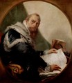 Portrait of Antonio Riccobono, Fragment - Giovanni Battista Tiepolo
