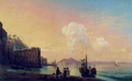Bucht von Neapel. Öl auf Leinwand - Ivan Konstantinovich Aivazovsky