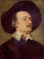 Portrait of the battle painter Pieter Snayers - Sir Anthony Van Dyck