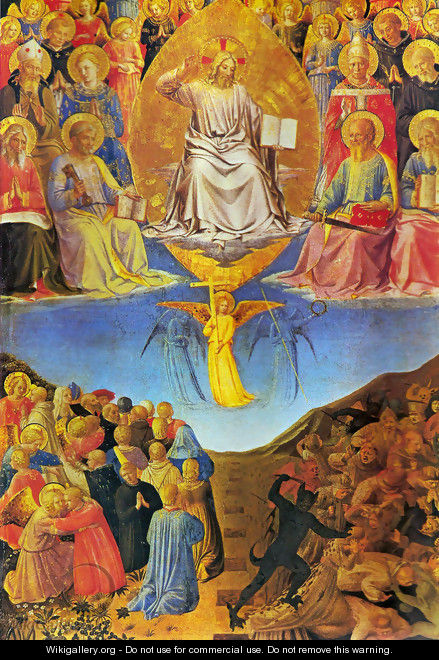 Universal Judgement Triptych 3 - Angelico Fra