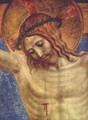 The Crucified and San Domenico, detail - Angelico Fra
