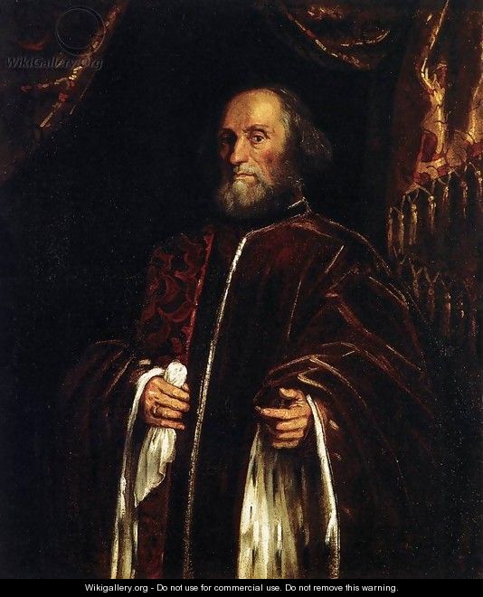 Portrait of a Senator 2 - Jacopo Tintoretto (Robusti)