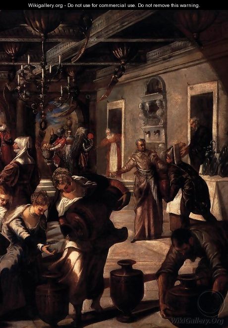 Marriage at Cana (detail) - Jacopo Tintoretto (Robusti)