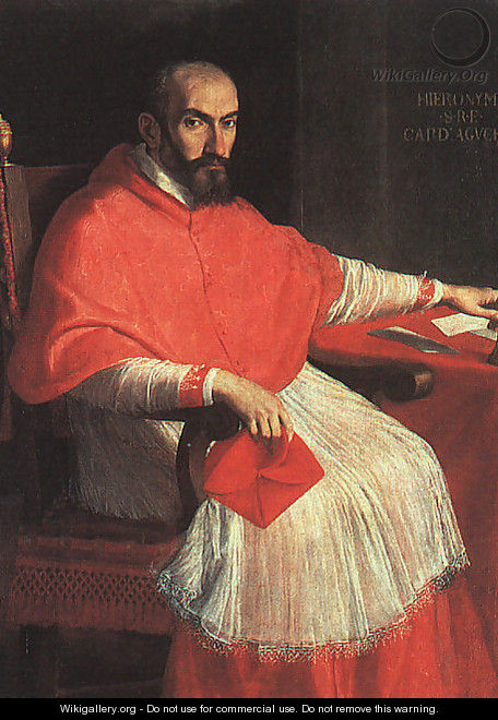 Portrait of Cardinal Agucchi - Giotto Di Bondone