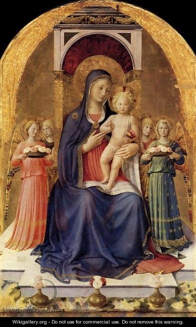 Perugia Altarpiece (central panel) - Giotto Di Bondone
