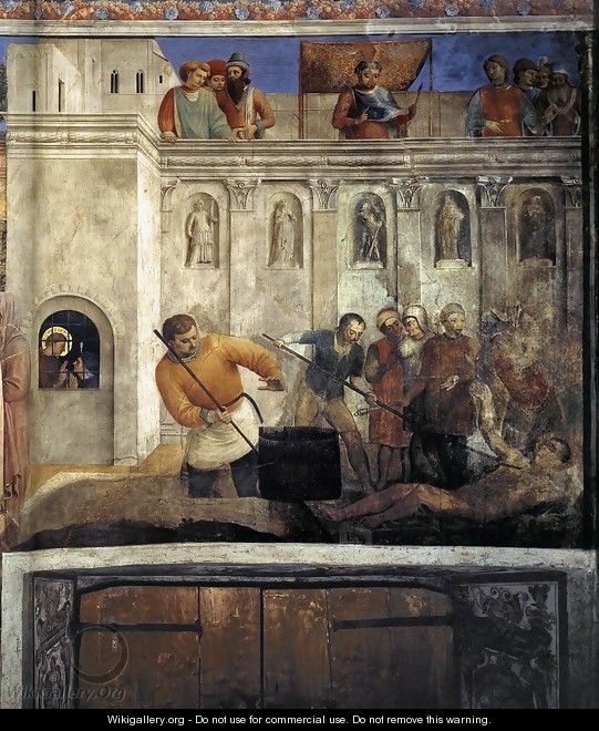 Martyrdom of St Lawrence - Giotto Di Bondone