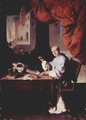 Portrait of Fra Gonzalo de Illescas - Francisco De Zurbaran