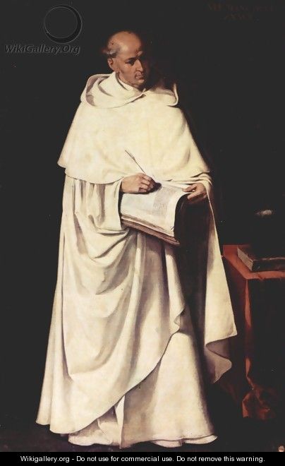 Portrait of Fra Francisco Zumel - Francisco De Zurbaran