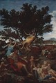 Apollo and Daphne (detail) - Nicolas Poussin