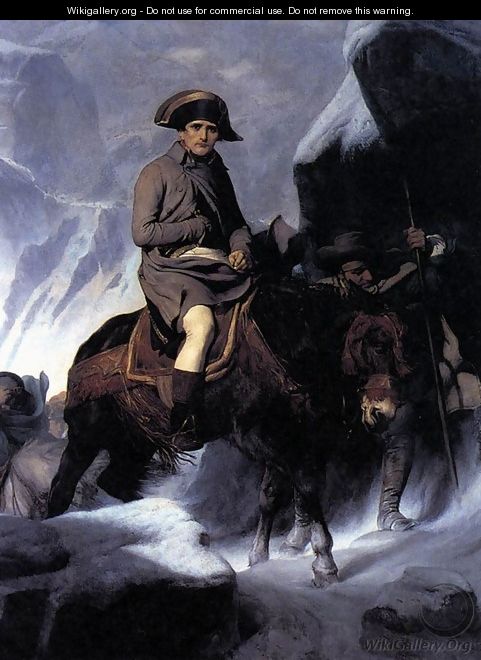 Bonaparte Crossing the Alps - Paul Delaroche