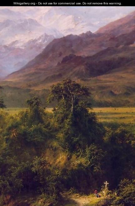 Heart of the Andes (detail) - Frederic Edwin Church