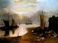 Sun Rising Through Vapor, Fisherman Cleaning and Selling Fis - Joseph Mallord William Turner