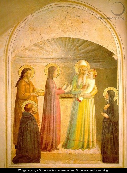 Presentation of Jesus in the Temple - Angelico Fra