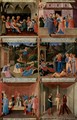 Paintings for the Armadio degli Argenti (detail lower center - Angelico Fra