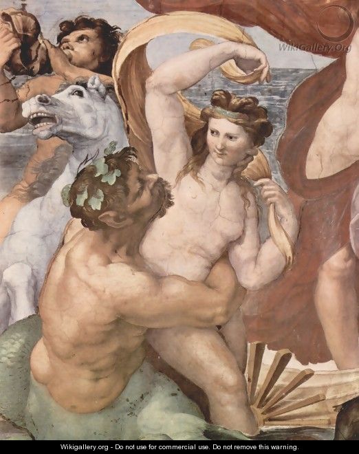 The Triumph of Galatea (detail 2) - Raphael