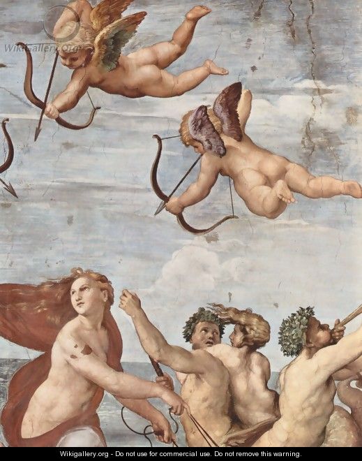 The Triumph of Galatea (detail 1) - Raphael