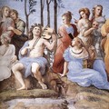 The Parnassus (detail) 3 - Raphael