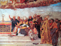 Disputation of the Holy Sacrament (Detail) 7 - Raphael