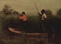 Will Schuster und ein Schwarzer auf Rallenjagd - Thomas Cowperthwait Eakins