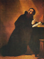 St Agust praying - Jusepe de Ribera