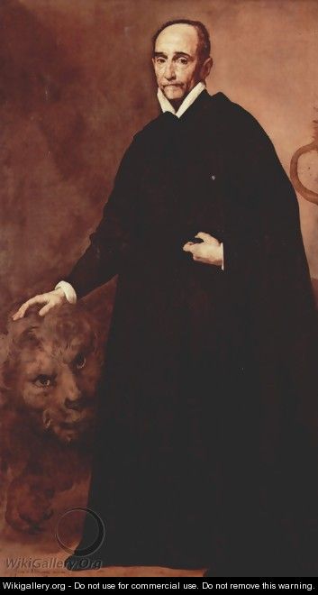 Portrait of a Jesuit missionary - Jusepe de Ribera