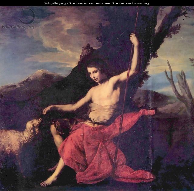 John the Baptist in the desert - Jusepe de Ribera