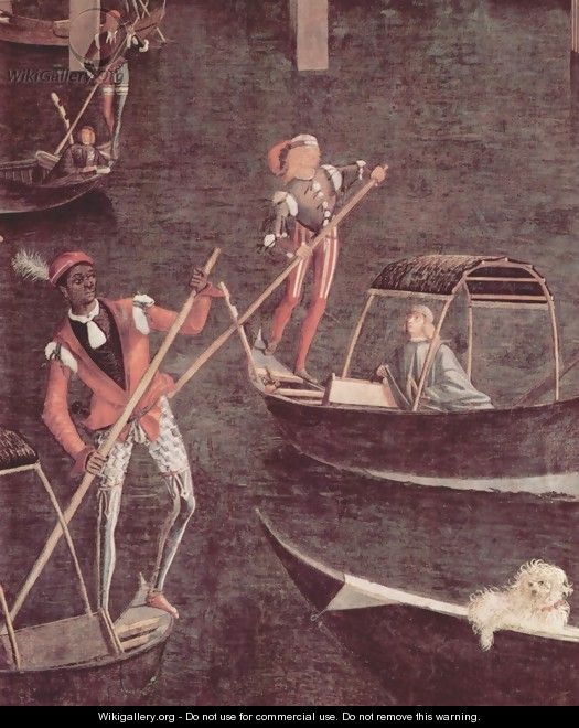 The miracle of the holy cross Reliquie, detail 3 - Vittore Carpaccio