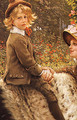 The Garden Bench (detail 2) - James Jacques Joseph Tissot