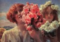 Young Girls with Roses - Sir Lawrence Alma-Tadema